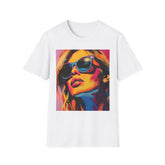 Pop Art Sunglasses Portrait T-Shirt