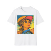 Cowgirl Pop Art T-Shirt — Retro Western Graphic Tee