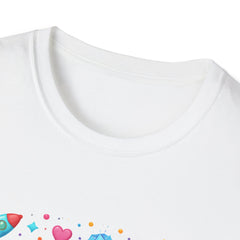 Believe In Yourself Unicorn T-Shirt — Rainbow Motivational Tee for Kids