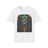 Wolf Spirit T-Shirt — Tribal Cyberpunk Wolf Graphic Tee