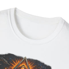 Occult Warrior T-Shirt — Mystical Skeleton Knight Graphic Tee