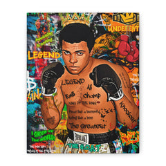 Muhammad Ali Pop Art Canvas Print — "The Greatest" Boxing Wall Art