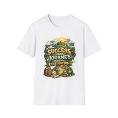Inspirational Adventure T-Shirt - "Success is a Journey, Not a Destination"