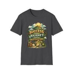 Inspirational Adventure T-Shirt - "Success is a Journey, Not a Destination"