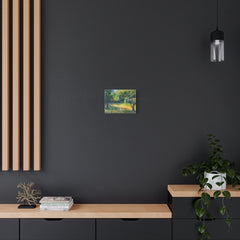 Sunlit Orchard Matte Canvas Wall Art — Stretched 1.25"