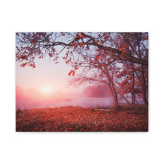 Autumn Sunrise Matte Canvas Wall Art — Stretched 1.25"