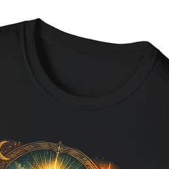 Rise Above Conquer T-Shirt — Inspirational Mountain Fantasy Graphic Tee