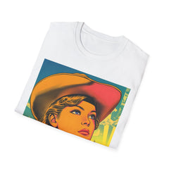Cowgirl Pop Art T-Shirt — Retro Western Graphic Tee