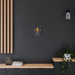 Gold Goddess Portrait Canvas — Glamorous Black & Gold Wall Art